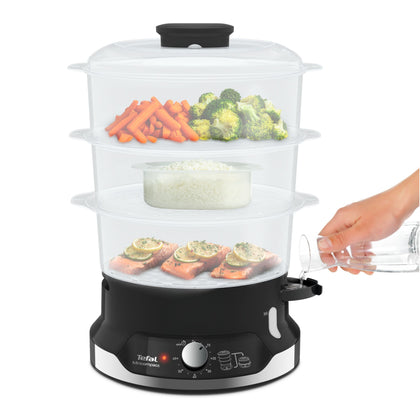 TEFAL 3-Tier Ultracompact Food Steamer (VC2048)