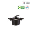 HAPPYCALL Zin 20cm in Vacuum Stock Pot (Induction Compatible) - Black (HEA-3003-1296)