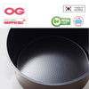 HAPPYCALL Zin 24cm Vacuum Stock Pot (Induction Compatible) - Black (HEA-3003-1298)