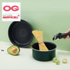 HAPPYCALL Easy Hands 5pcs Cookware Set (Induction Compatible) - Green (HEA-4900-1115)