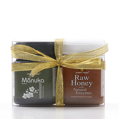 HONEY FARM Manuka & Raw Honey 250g in Gift Box