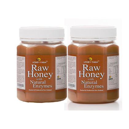 HONEY FARM Raw Honey 1kg (Set of 2)