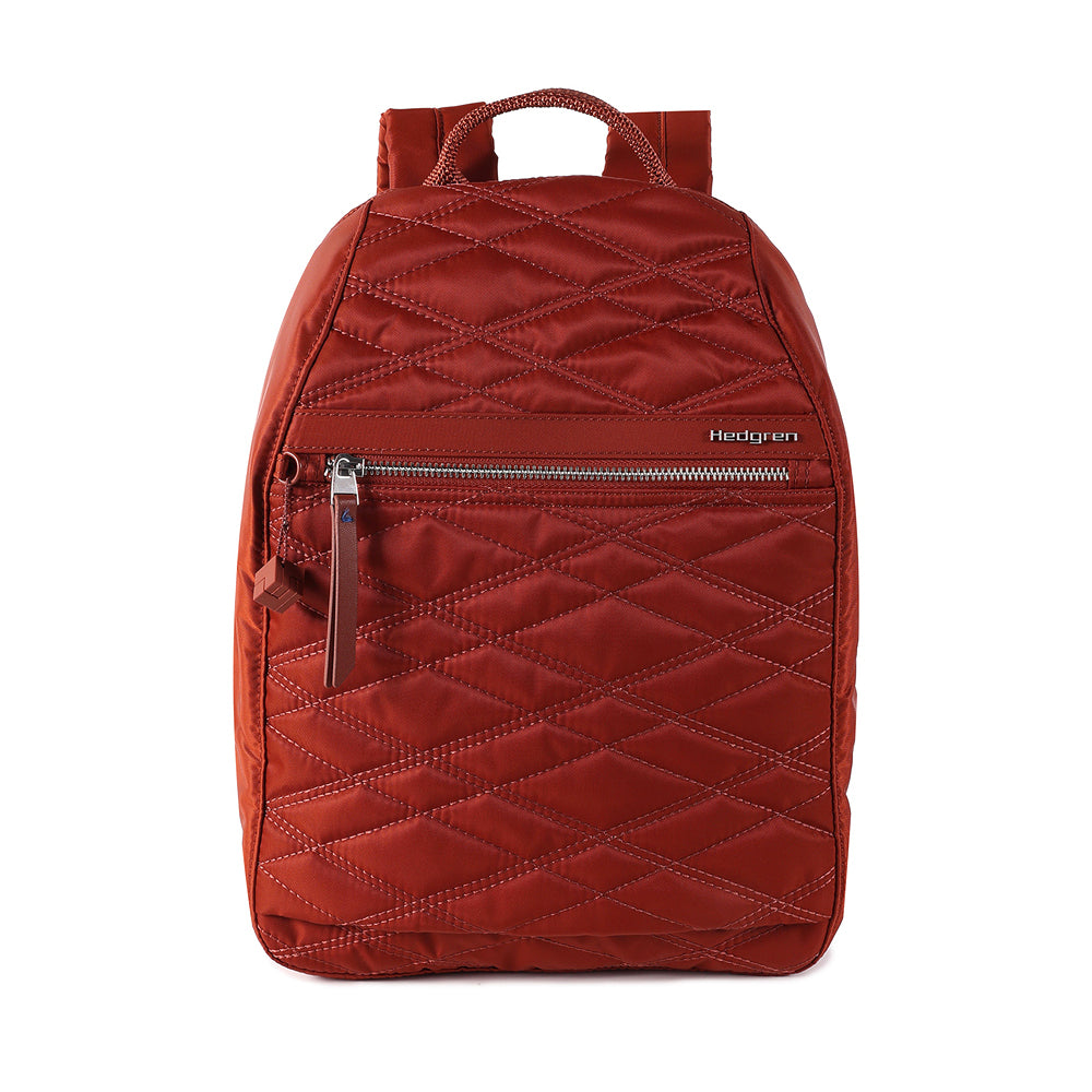HEDGREN Quilted Lightweight Backpack Bag - Quilt Brandy