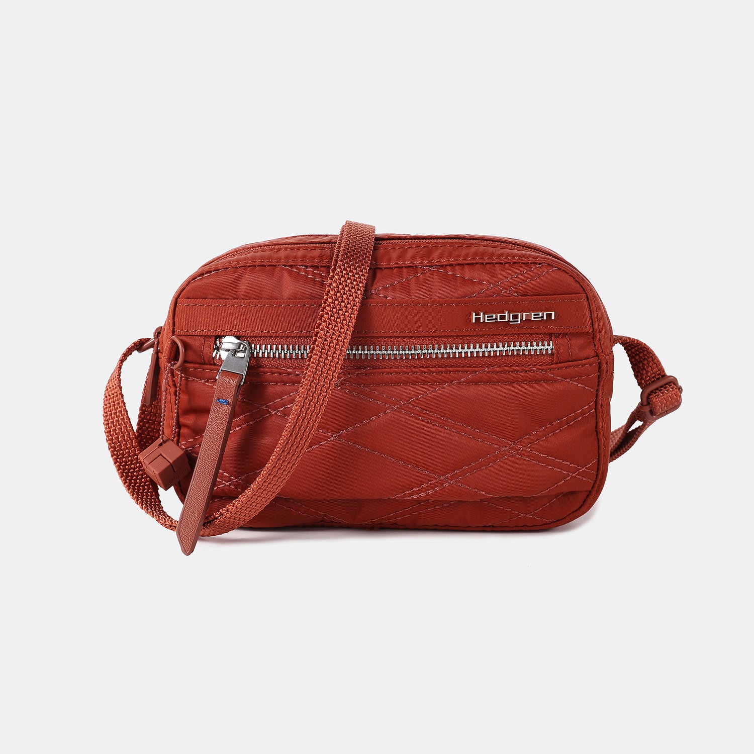 Hedgren Maia Small RFID Crossover Bag with 2 Compartments - Red