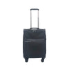 Hush Puppies 19" Double Wheel Expandable Soft-Case Spinner Luggage with Anti-Theft Zipper & TSA Lock - Black (HP69-3147)