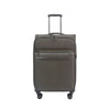 Hush Puppies 24" Double Wheel Expandable Soft-Case Spinner Luggage with Anti-Theft Zipper & TSA Lock - Green (HP69-3147)