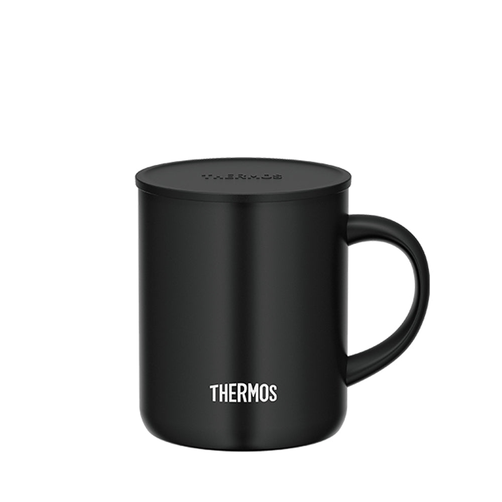 Thermos 0.35L Stainless Steel Mug with Handle & Lid (JDG-350C-CBK)