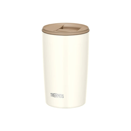 Thermos 0.4L SS Tumbler Cup with Lid - White (JDP-400 WH)