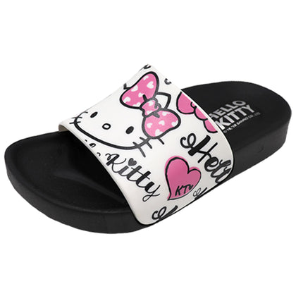 Hello Kitty Children Slippers - Black