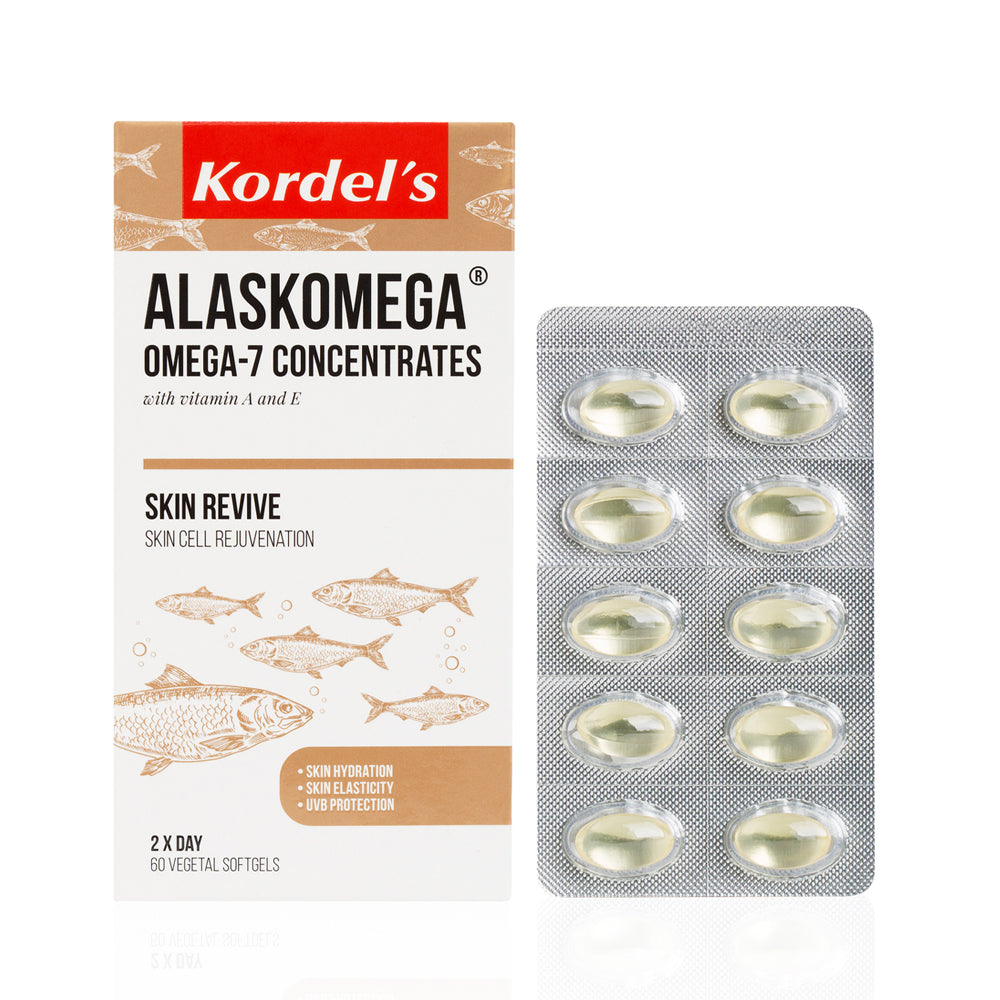 Kordel's Alaskomega Omega-7 Concentrates 60 Vegetal Capsules