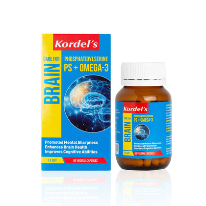 Kordel's Phosphatidylserine PS + Omega-3 (60 Vegetal Capsules)