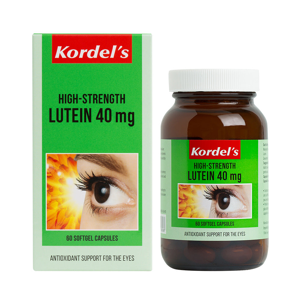 KORDEL'S High Strength Lutein 40mg (60 Softgels)