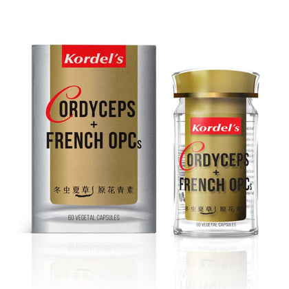 KORDEL'S Cordyceps + French OPCs 60 Vegetal Capsules