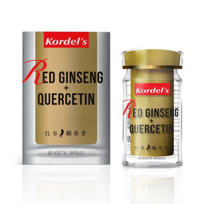 Kordel's Red Ginseng + Quercetin (60 Vegetal Capsules)