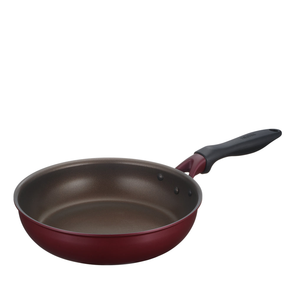 Thermos 24cm Non-Stick Frying Pan - Red