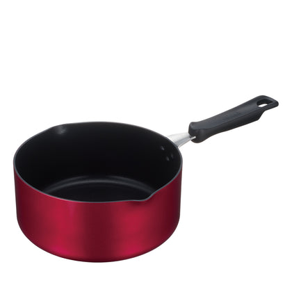 Thermos 20cm Non-Stick Cooking Pot with Pouring Mouths - Red