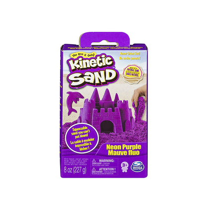 Kinetic Sand Sand Box 8oz - Purple