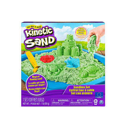 Kinetic Sand Sandbox Set - Green