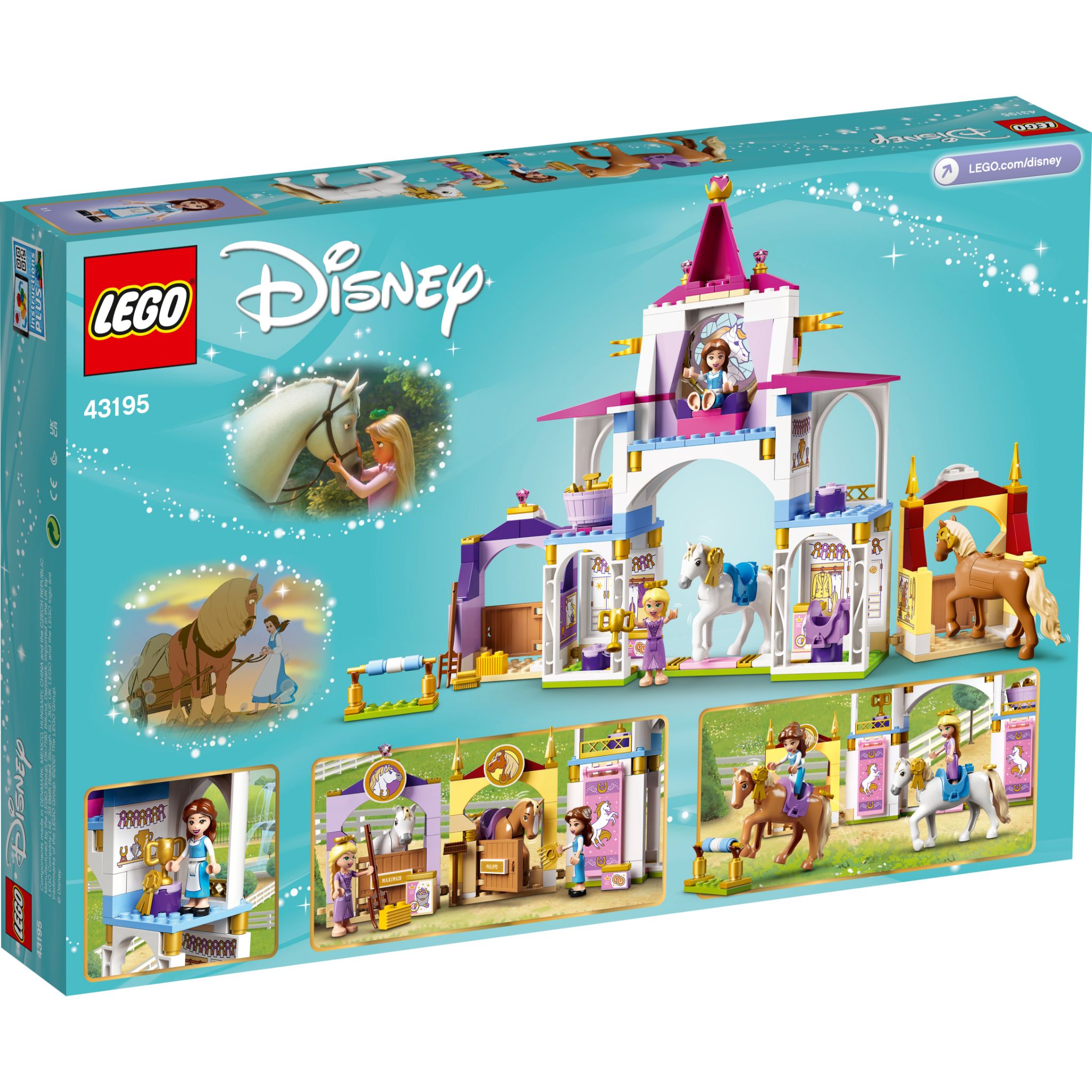 LEGO Disney : Belle and Rapunzel's Royal Stables (43195)