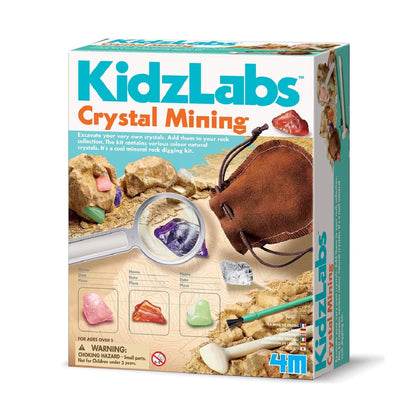 4M KidzLabs Crystal Mining Kit