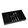LA GOURMET Cutlery Set Milan 24pcs - Black (Lgkc396112)