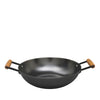 La gourmet 36cm Nitriding Cast Iron Wok (LGMCWCI347671)