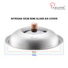 LA GOURMET Nitrigan 32cm Semi Glass Stainless Steel Cover (LGMCWCI394781N)