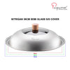 LA GOURMET Nitrigan 36cm Semi Glass Stainless Steel Cover (LGMCWCI394798N)