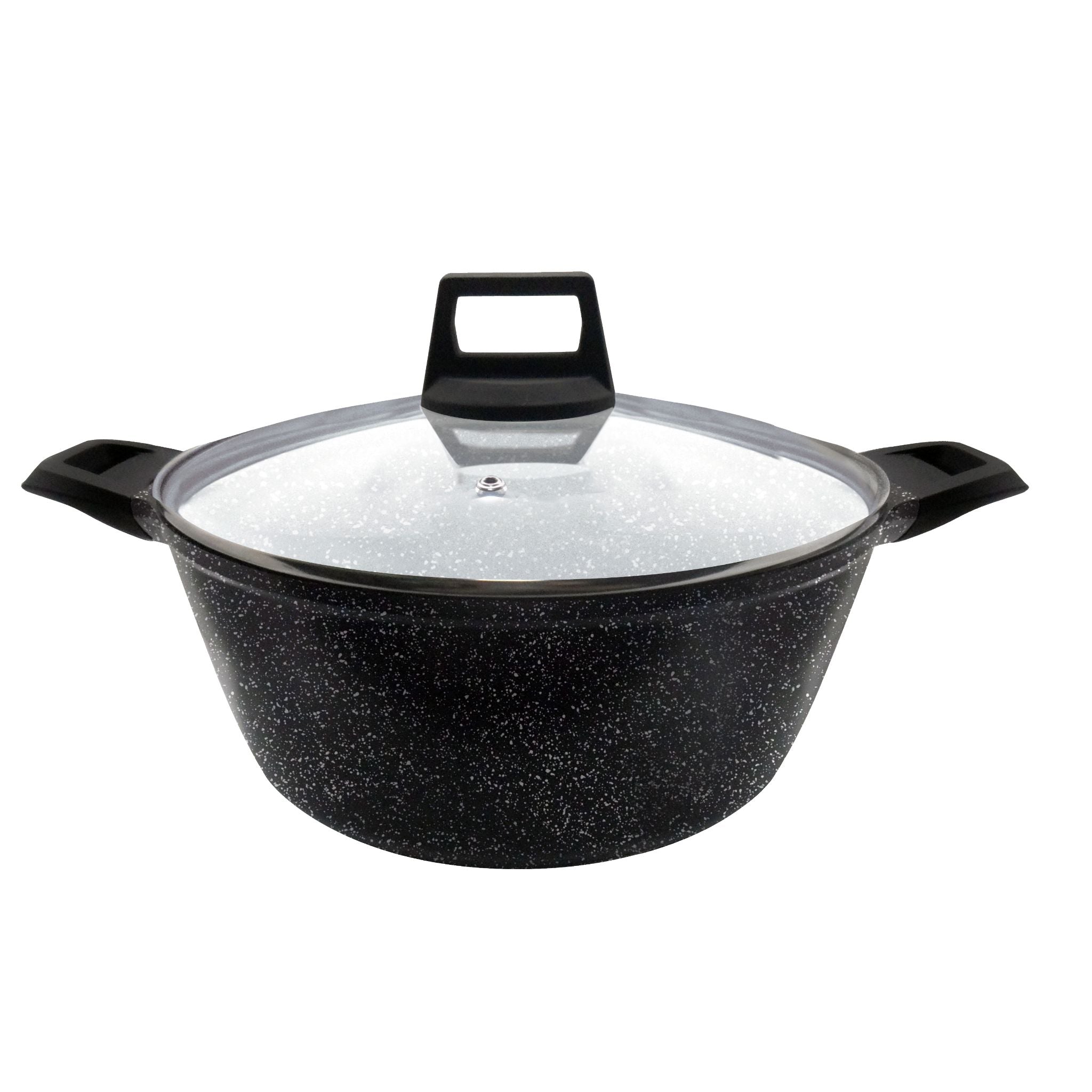 La gourmet 28cm Shogun Marble Stock Pot (LGSO344861)