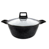 La gourmet 28cm Shogun Marble Stock Pot (LGSO344861)