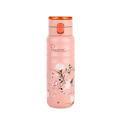 LA GOURMET Vintage Collection 0.71L One Touch Flask - Coral (LGVC395528)