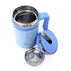 LA GOURMET Spring 0.5L Thermal Mug With Strainer - Blue (395825)