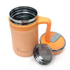 LA GOURMET Spring 0.5L Thermal Mug With Strainer - Orange (395849)