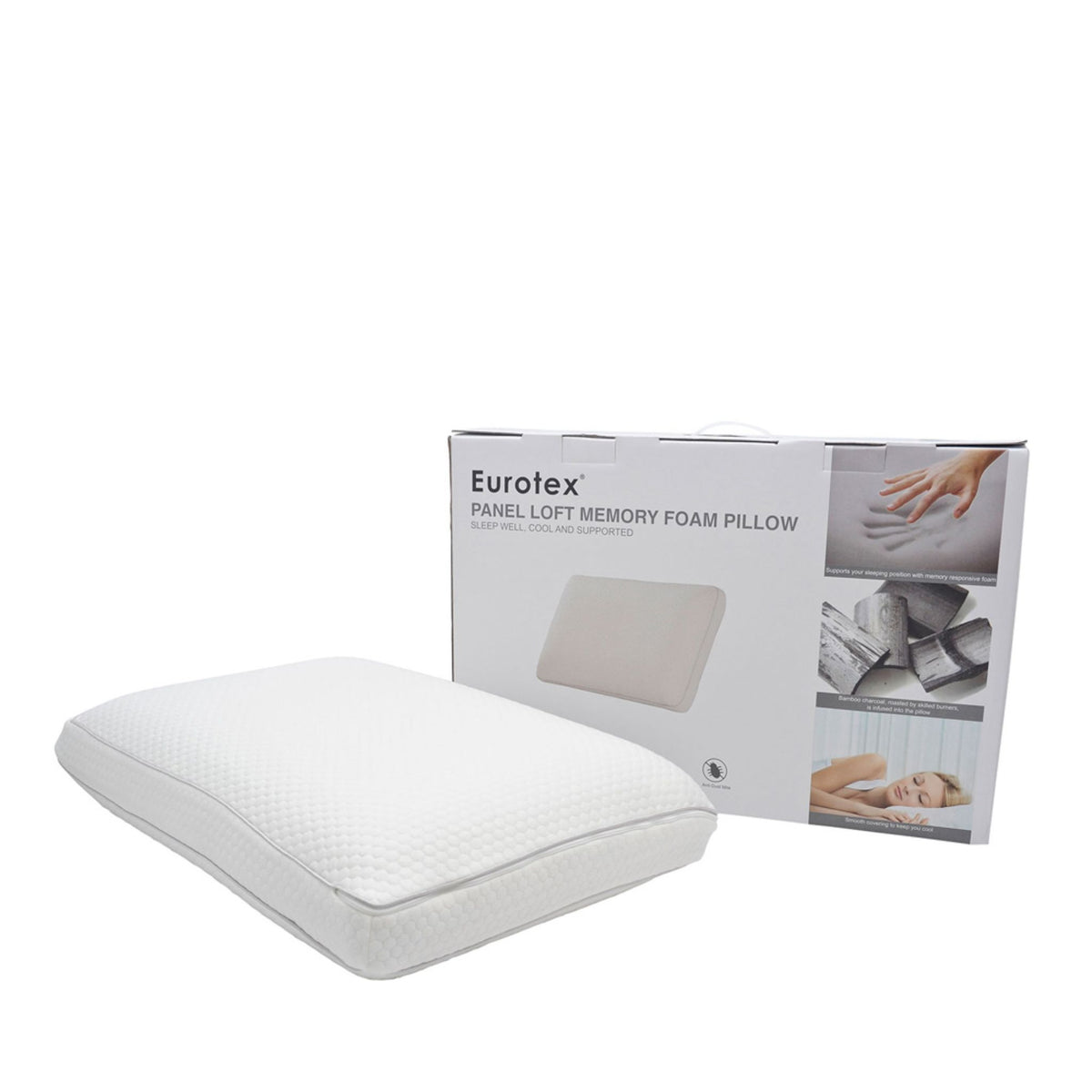 Eurotex Panel Loft Memory Foam Pillow – OG Singapore