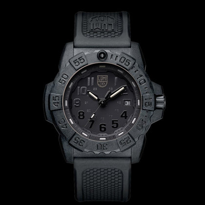 Luminox Watch Navy Seal 3500 - 3501.BO - Black (45mm)