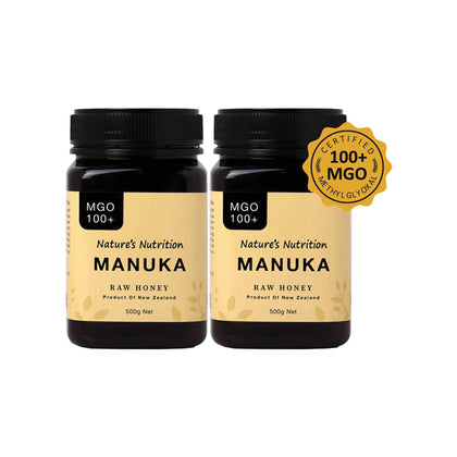 Nature's Nutrition Manuka MGO 100+ 500g X 2