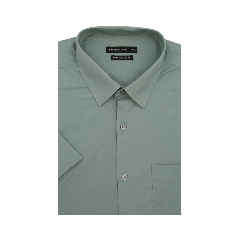 Marcelano Short-Sleeved Shirt - F3 Sage Green