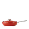 Meyer 27cm Non-Stick Covered Deep Frypan with Spout & Lid