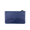 Mel&Co Saffiano-Effect Wristlet Loop Handle Pouch - Navy