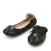 BeMe Ballerina Foldable Flat Shoes - Black (MF048)