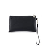 Mel&Co Saffiano Leatherette Wristlet Pouch Black