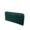 Mel&Co Saffiano-effect Zip-around Wallet - Forest Green