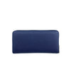 Mel&Co Saffiano-effect Zip-around Wallet - Navy