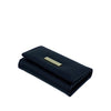 Mel&Co Saffiano Leatherette Basic Key Pouch Black