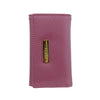 Mel&Co Saffiano Leatherette Basic Key Pouch Rose
