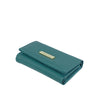 Mel&Co Saffiano Leatherette Basic Key Pouch Sea Green