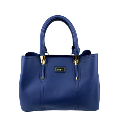 Mel&Co Lightweight Structured Satchel - Navy