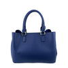 Mel&Co Lightweight Structured Satchel - Navy