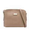 Mel&Co Saffiano Leatherette Sling Bag - Beige