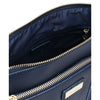 Mel&Co Faux Leather Shoulder Sling Bag Navy